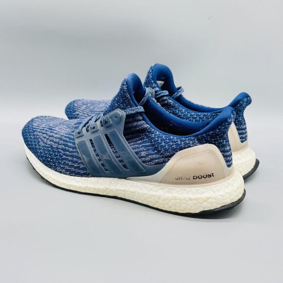 Adidas Shoes Womens 9 Blue Primeknit Ultra Boost 3.0 Running Athletic Sneakers - Picture 6 of 12